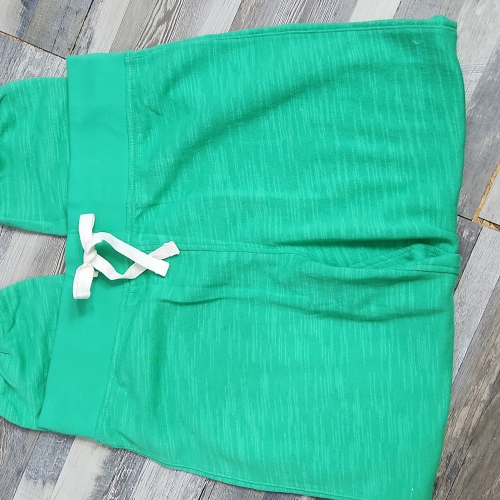 J. Crew Heritage Cotton Fleece Jogger Pants Green - Medium - Picture 4 of 8